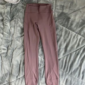 Plum lululemon leggings